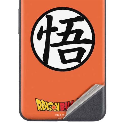 Dragon Ball Z Goku Iconic Kanji Symbol Google Pixel 5a Skin